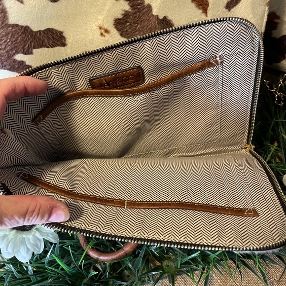 Faux Fur Cow Computer/Table Sleeve 13” or 11” - Picture 3 of 14